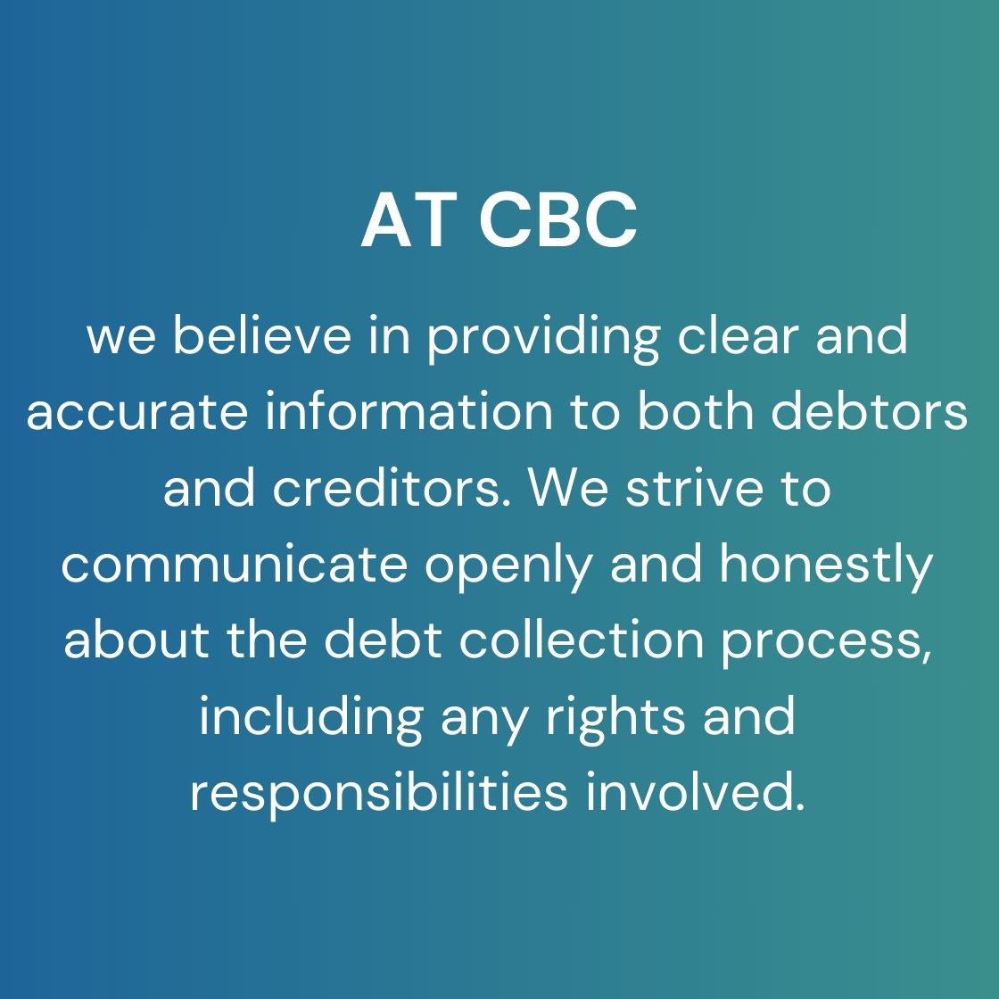 CBC Collection Agency